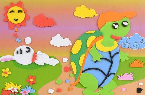 汽车撕贴画小班，创意与乐趣的结合